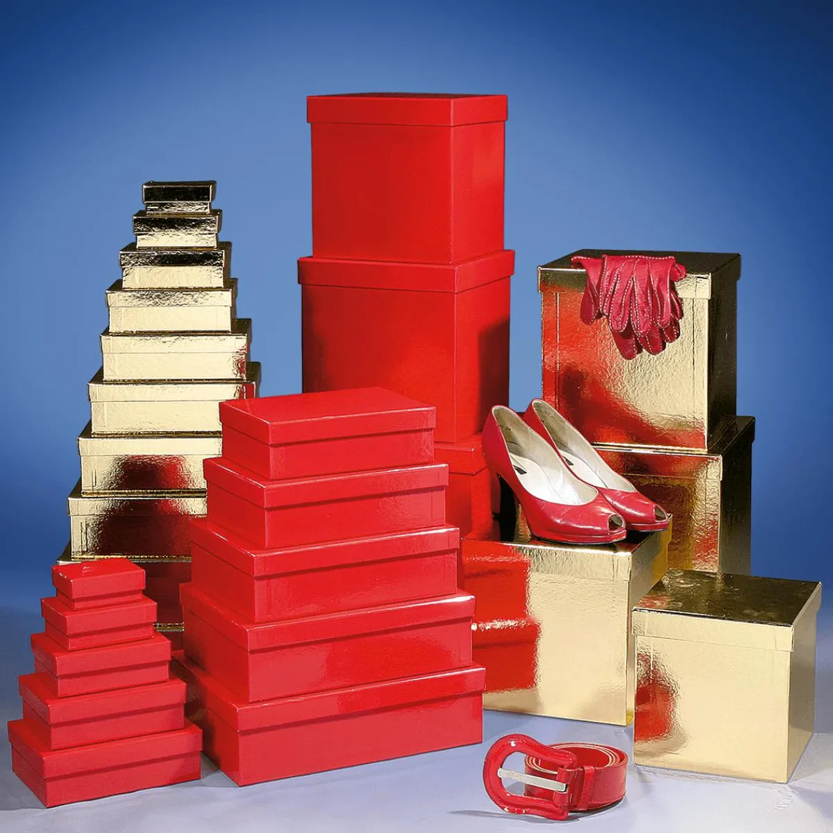 Lot De Cartons Rectangulaires, , 10 élém.-DecoWoerner Outlet