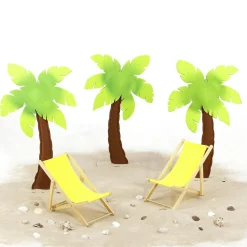 Lot De Chaises Longues Déco