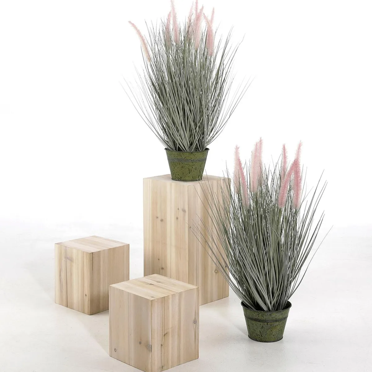 Lot De Mini-colonnes En Bois Nature-DecoWoerner Online
