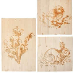 Lot De Peintures Murales Pyrogravure-DecoWoerner Sale