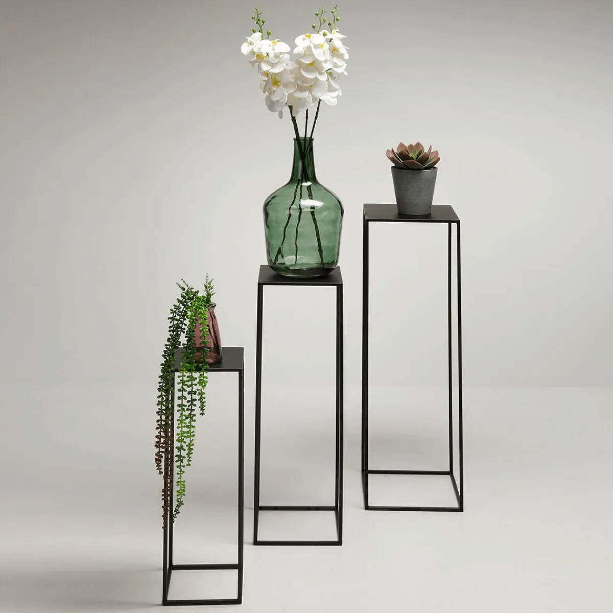 Lot De Tables En Métal hes 3 Pces-DecoWoerner Discount