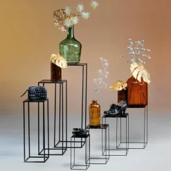 Lot De Tables En Métal es 4 Pces-DecoWoerner Sale