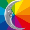 Lune Déco Couleur Au Choix-DecoWoerner Discount