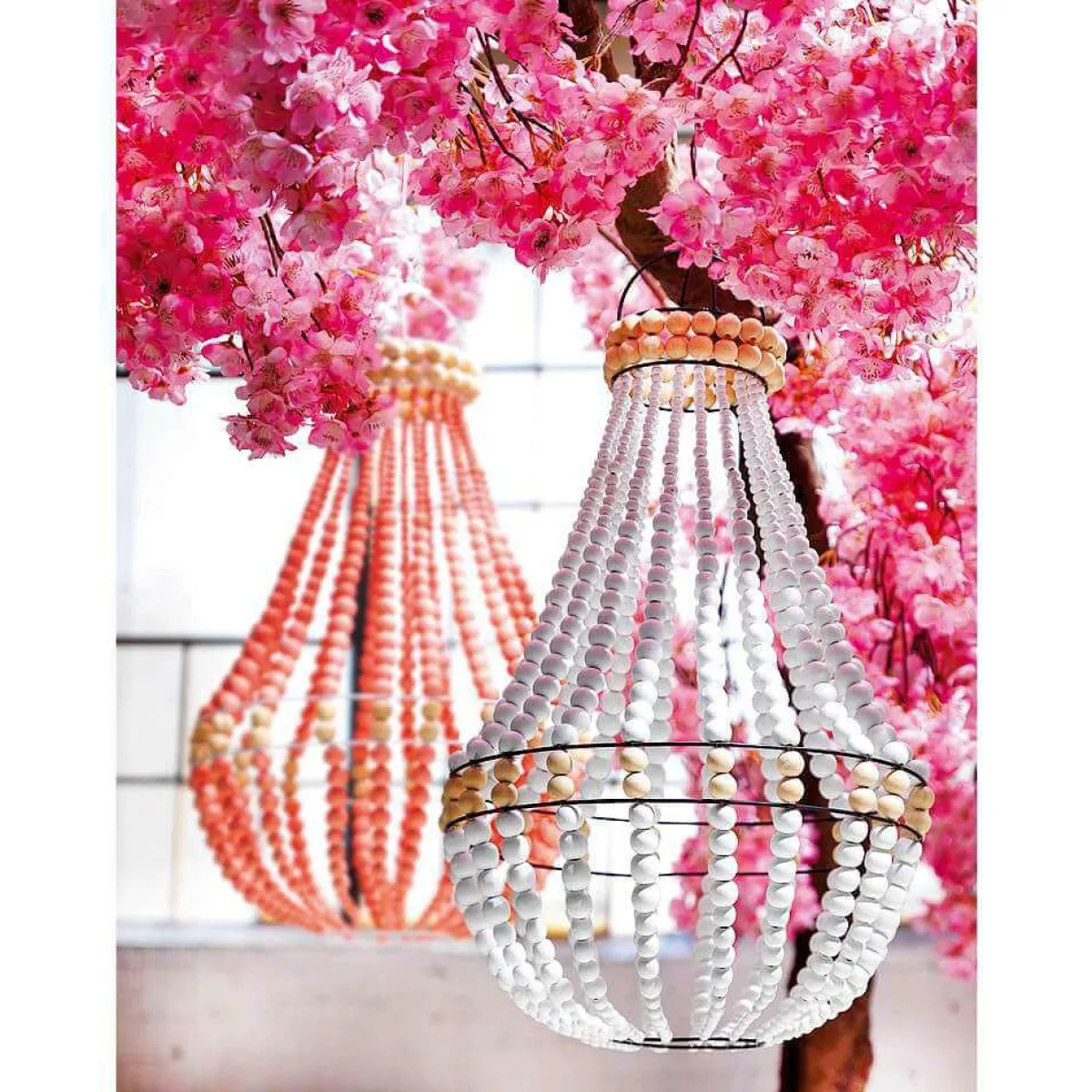 Lustre Corbeille "Chabby Chic"-DecoWoerner Outlet