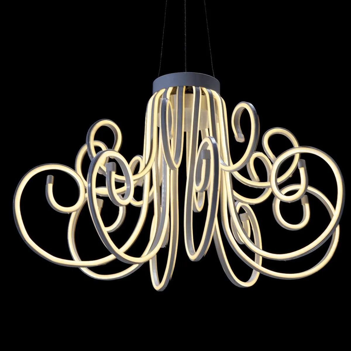 Lustre En Tuyau Lumineux Néon, Long. 41 Cm-DecoWoerner Hot