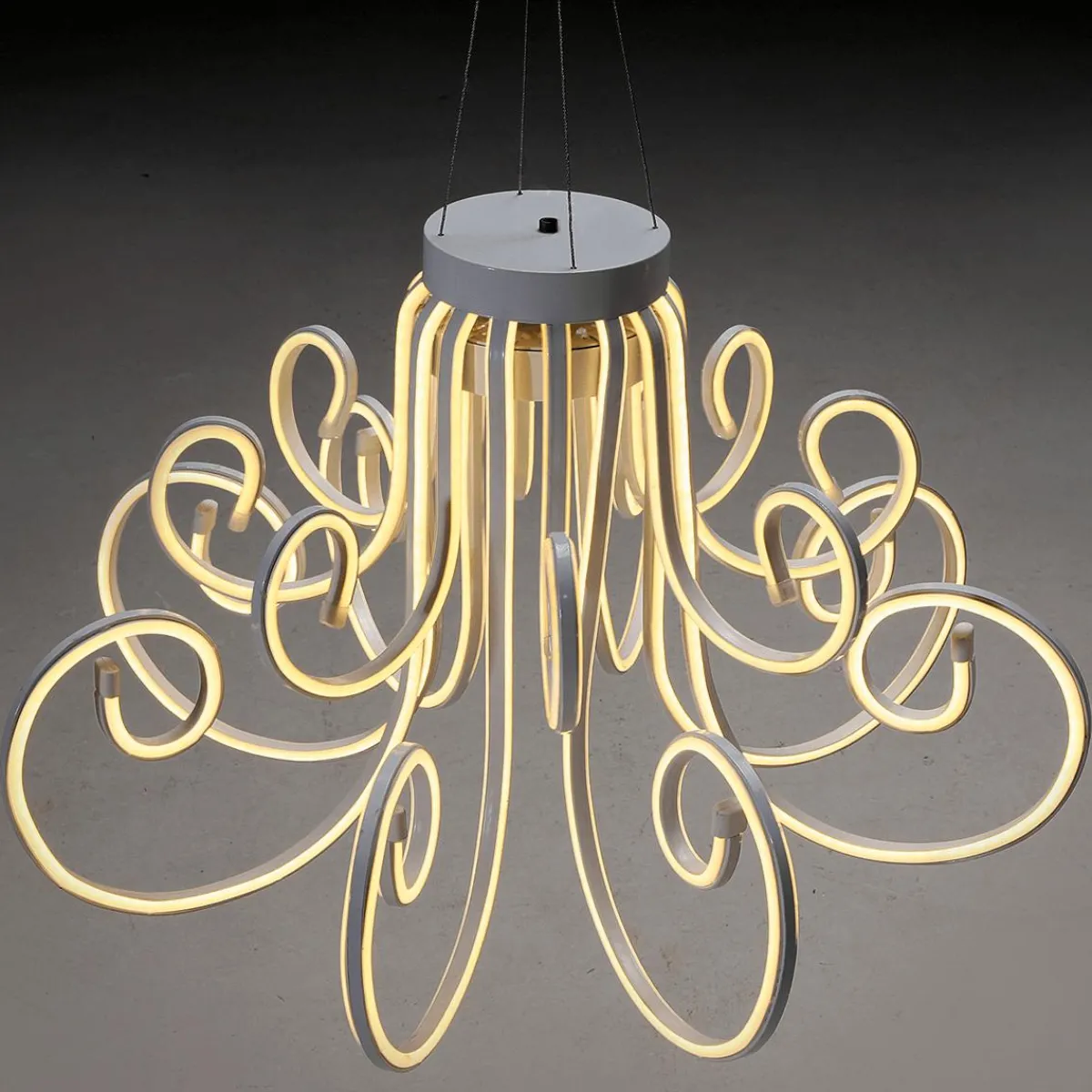 Lustre En Tuyau Lumineux Néon, Long. 41 Cm-DecoWoerner Hot