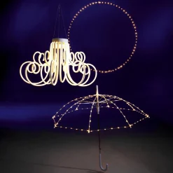 Lustre En Tuyau Lumineux Néon, Long. 41 Cm-DecoWoerner Hot