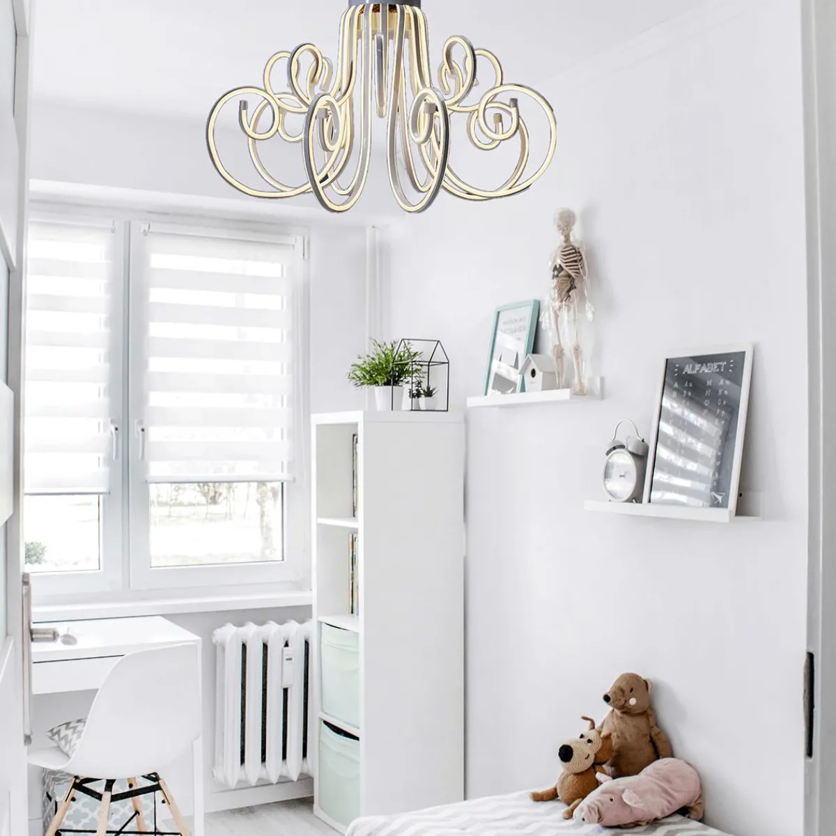 Lustre En Tuyau Lumineux Néon, Long. 41 Cm-DecoWoerner Hot