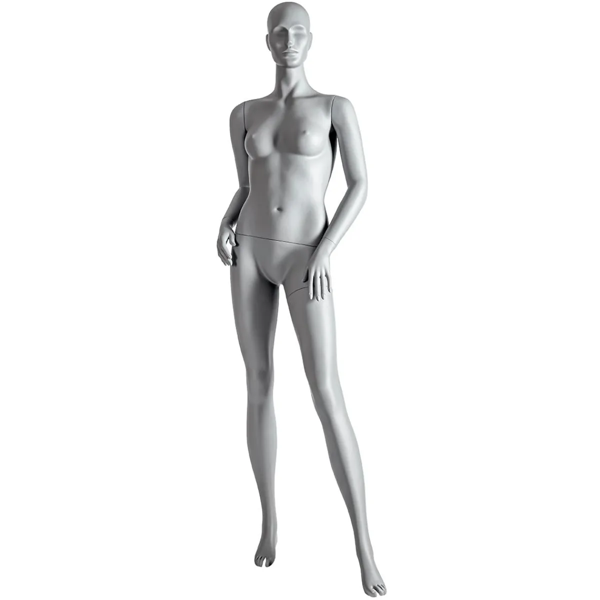 Mannequin De Sport Dame Athlète - Jambe Gauche Exposée & Les Deux Bras Pliés-DecoWoerner Best