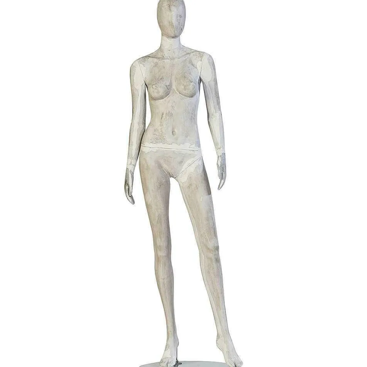 Mannequin De Vitrine Femme SCULPTURE, Standing Droit-DecoWoerner New