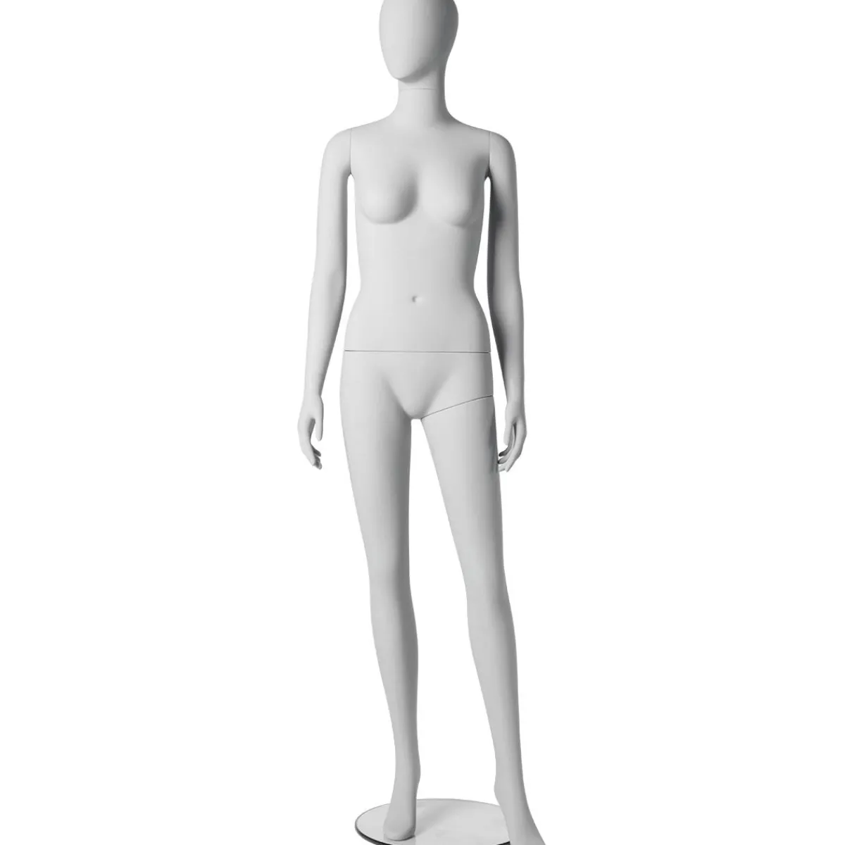 Mannequin Femme Debout Solid White-DecoWoerner Hot