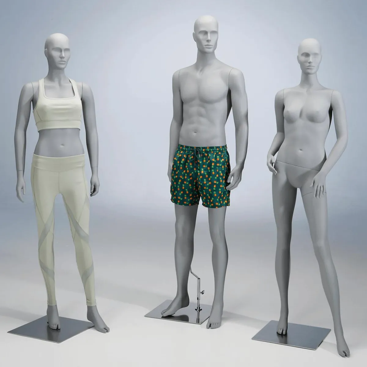 Mannequin Sport Femme Athlète - Jambe Gauche Exposée-DecoWoerner Sale