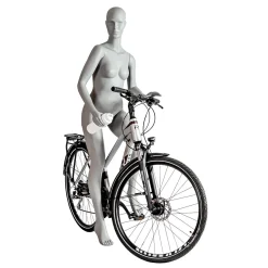 Mannequin Sport Femme Cycliste, Randonneur - Jambe Gauche Levée & Bras Gauche Plié-DecoWoerner New