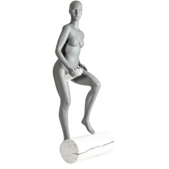 Mannequin Sport Femme Cycliste, Randonneur - Jambe Gauche Levée & Bras Gauche Plié-DecoWoerner New