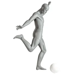 Mannequin Sport Homme Footballeur - Jambe Droite Levée-DecoWoerner Clearance