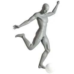 Mannequin Sport Homme Footballeur - Jambe Droite Levée-DecoWoerner Clearance