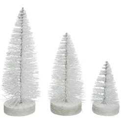 Mini Arbres à Brosses s 3pcs. Set-DecoWoerner Outlet
