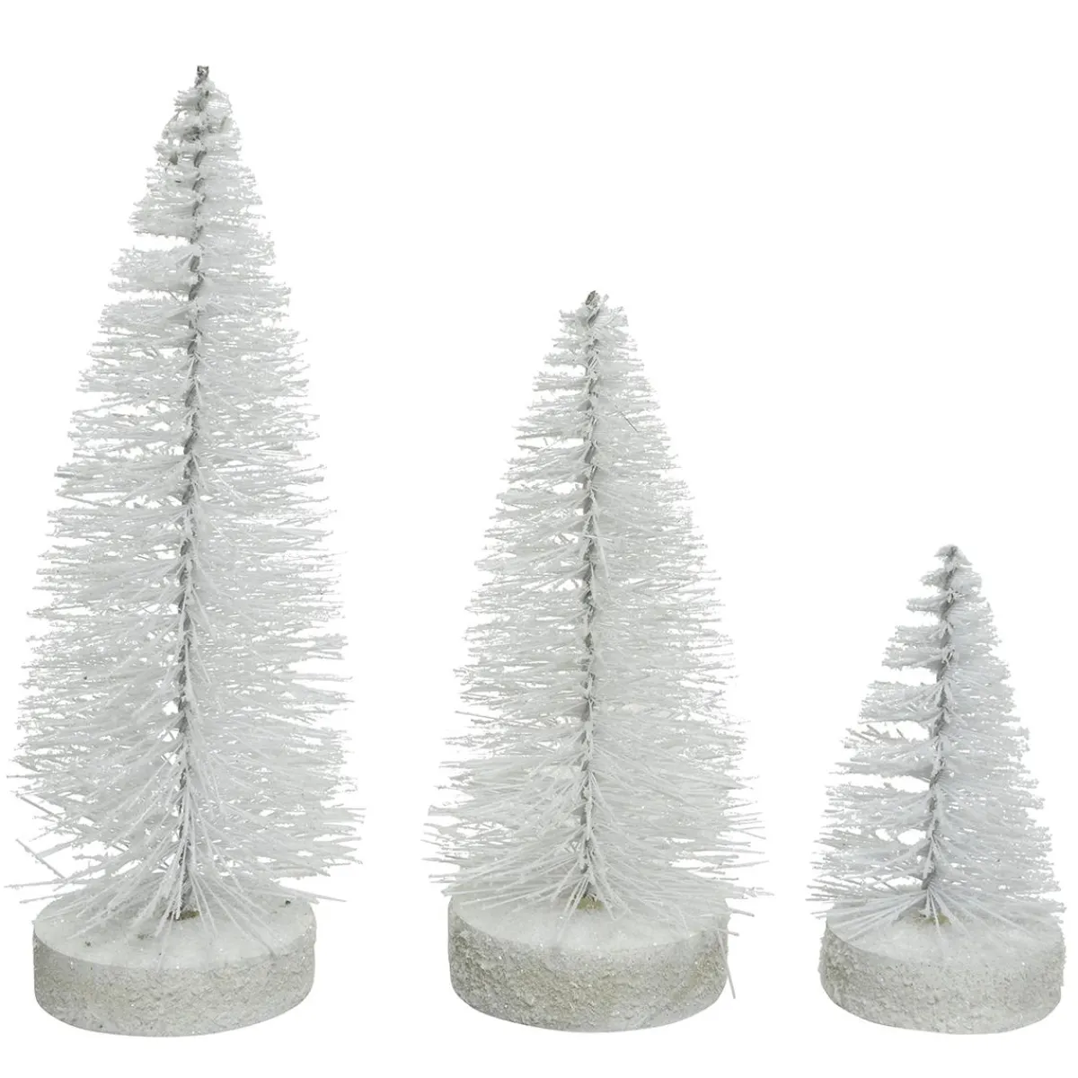 Mini Arbres à Brosses s 3pcs. Set-DecoWoerner Outlet
