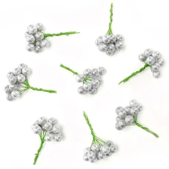 Mini Boules De Noël Scintillantes Sur Fil é-DecoWoerner Best