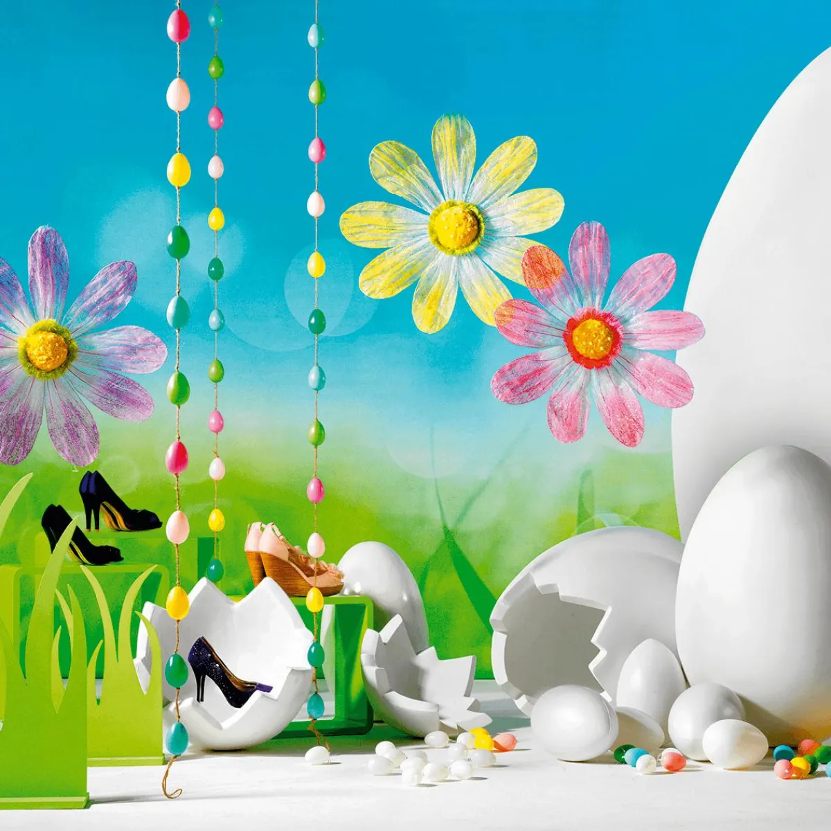 Moitié D’œuf Géant Déco, Ø 44 cm-DecoWoerner Online