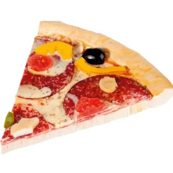 Morceau De Pizza "Salami" Aliment Factice-DecoWoerner Discount