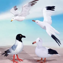 Mouette Déco Debout, Haut. 28 Cm-DecoWoerner Discount