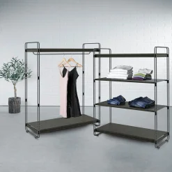 Nacelle Centrale LOFT, Avec Tringle à Vêtements, 124 X 153 Cm-DecoWoerner