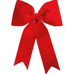 Nœuds De Noël En Velours Long. 80 Cm-DecoWoerner Hot