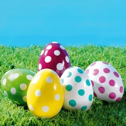 Oeuf De Pâques Déco à Pois 18 Cm-DecoWoerner Outlet