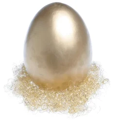 Oeuf De Pâques Déco Dé Métallisé 18 Cm-DecoWoerner Clearance