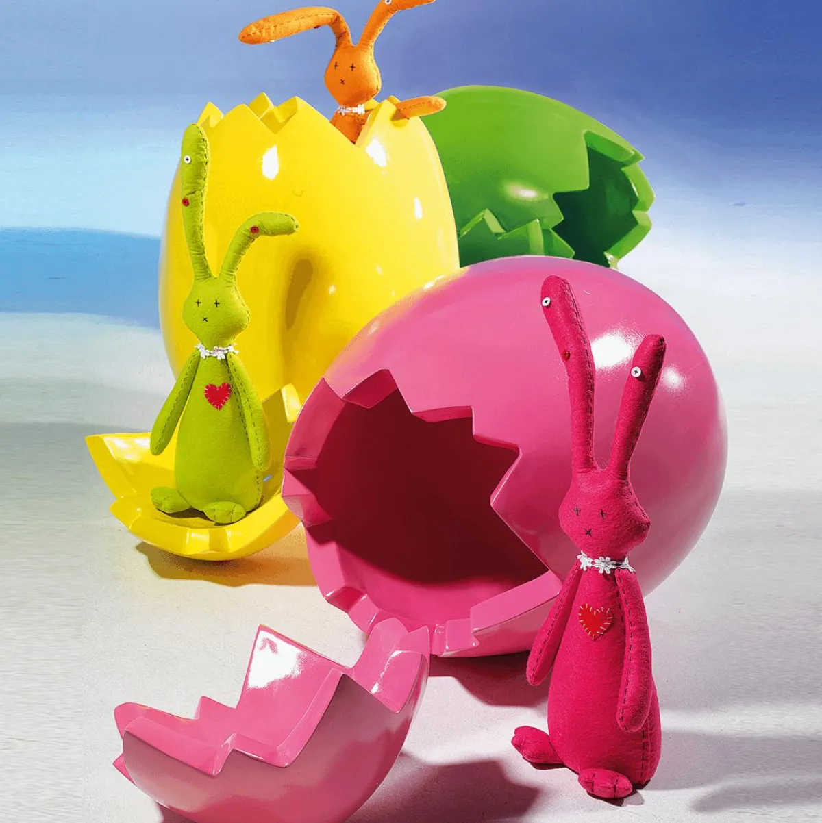 Oeuf De Pâques Déco, Long. 70 Cm-DecoWoerner Best