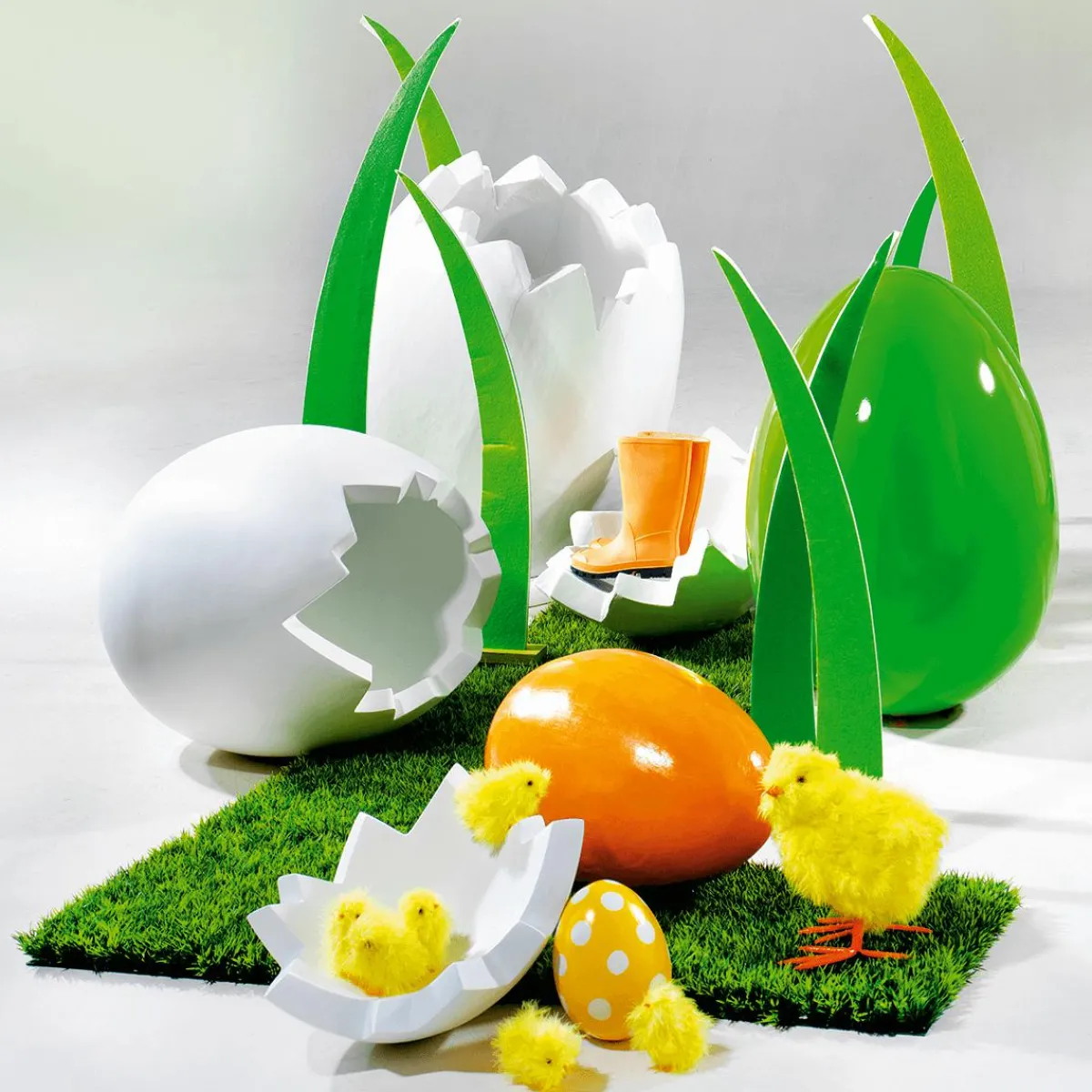 Oeuf De Pâques Géant , 50 Cm-DecoWoerner Discount