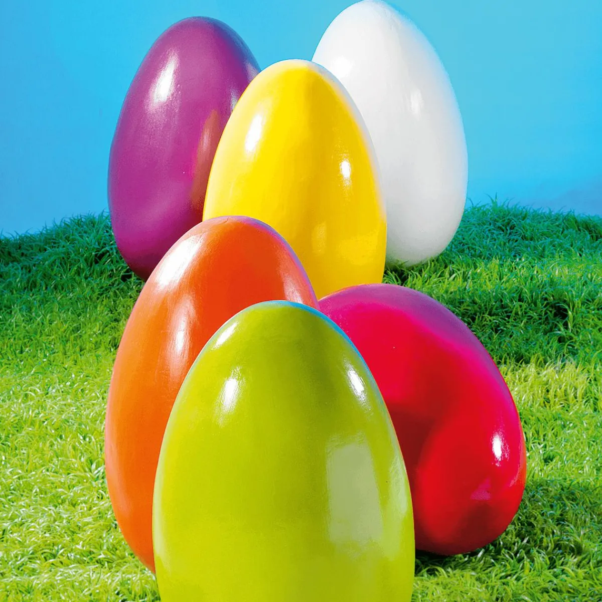 Oeuf De Pâques Géant Pink, 50 Cm-DecoWoerner Clearance