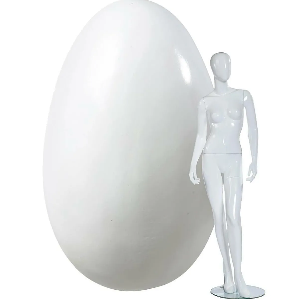 Oeuf Jumbo Déco Couleur Au Choix 220 Cm-DecoWoerner Outlet