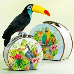 Oiseau Déco Toucan Long. 33 Cm-DecoWoerner Sale