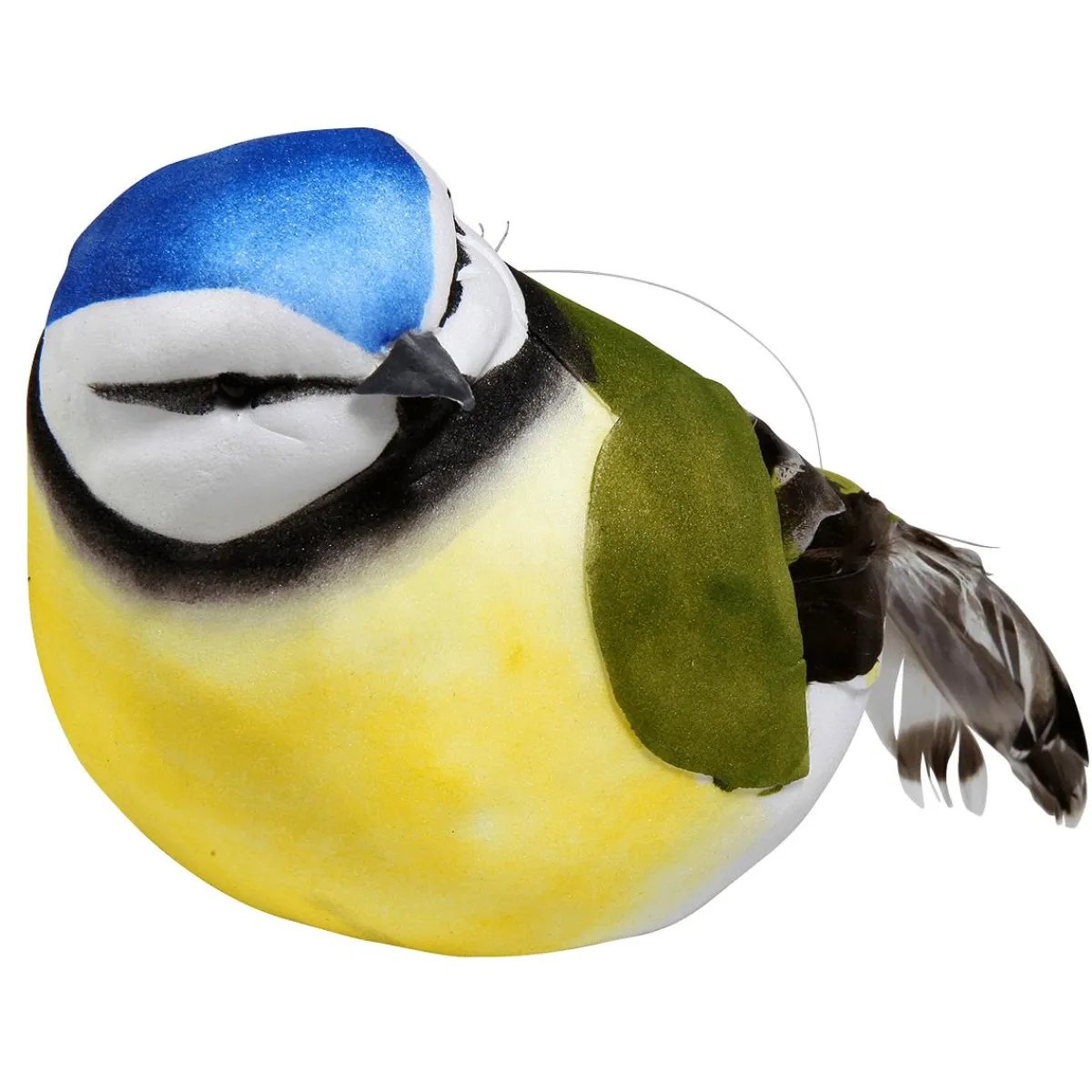 Oiseau De Décoration Vert Jaune 19 Cm-DecoWoerner Outlet
