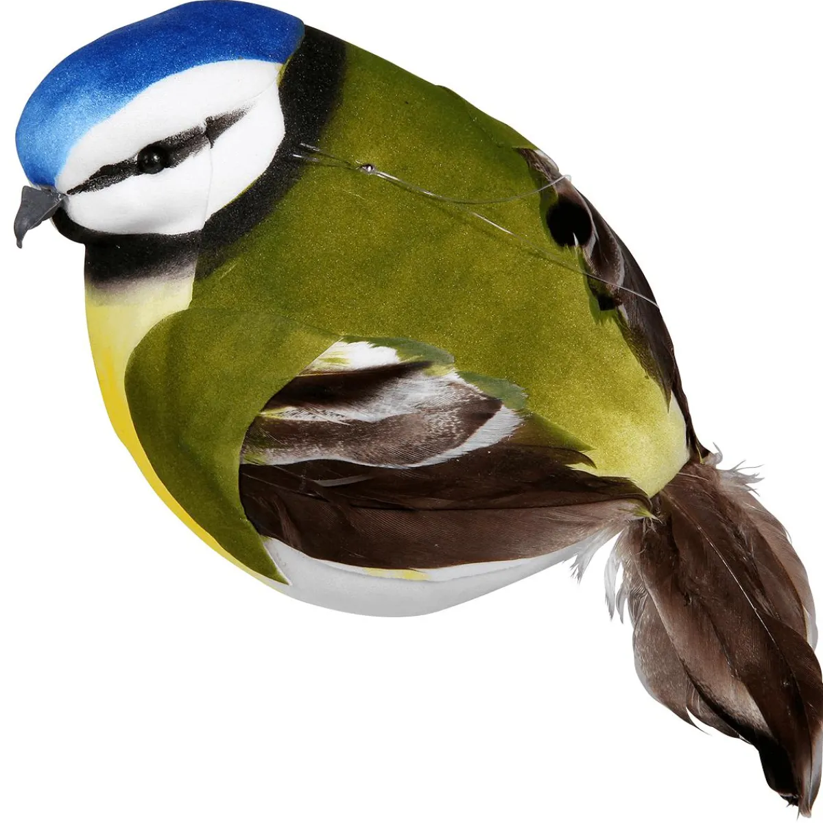 Oiseau De Décoration Vert Jaune 19 Cm-DecoWoerner Outlet