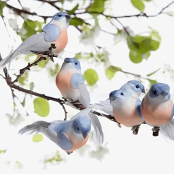 Oiseaux Déco s 10 Cm, 6 Pces-DecoWoerner Outlet
