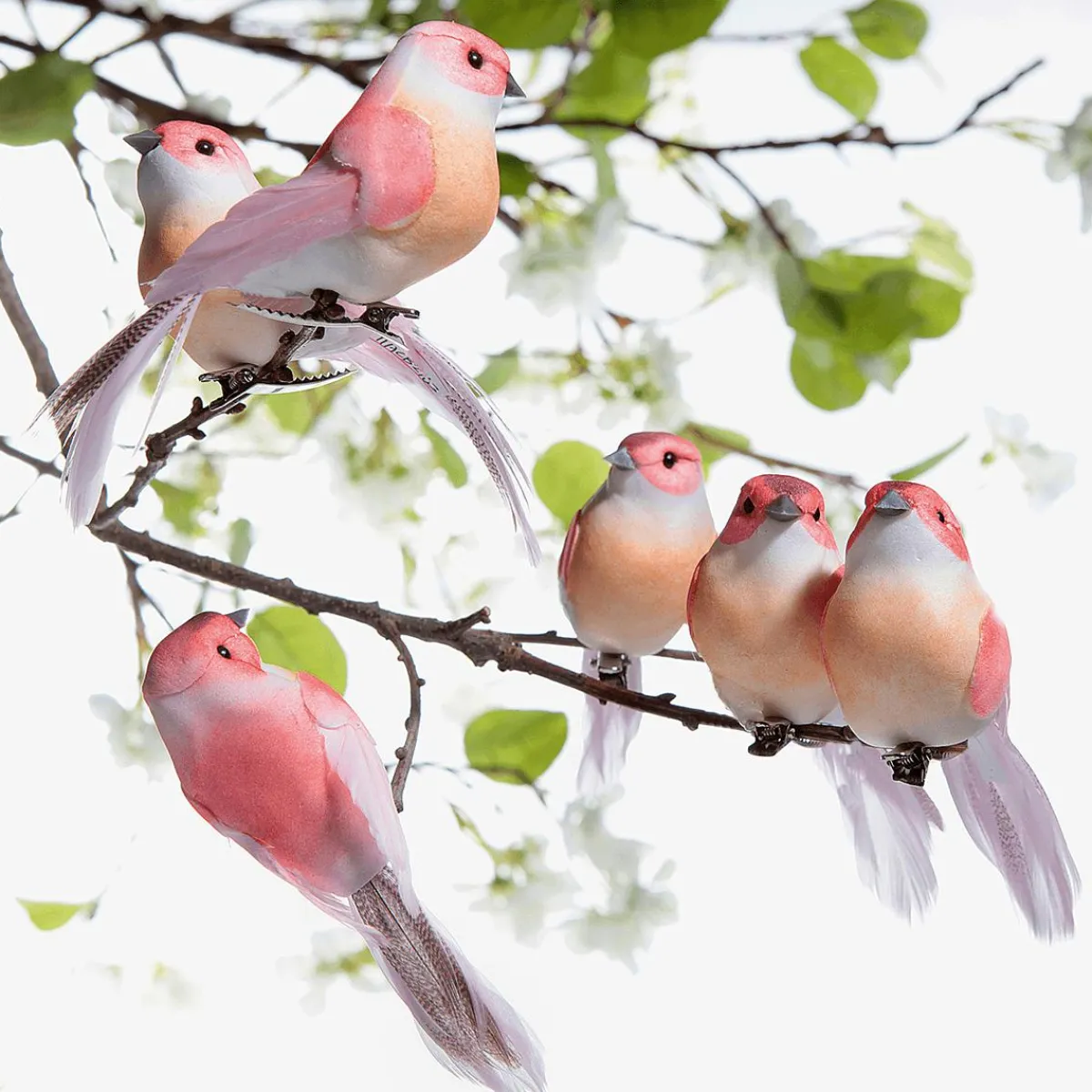 Oiseaux Déco s 10 Cm, 6 Pces-DecoWoerner