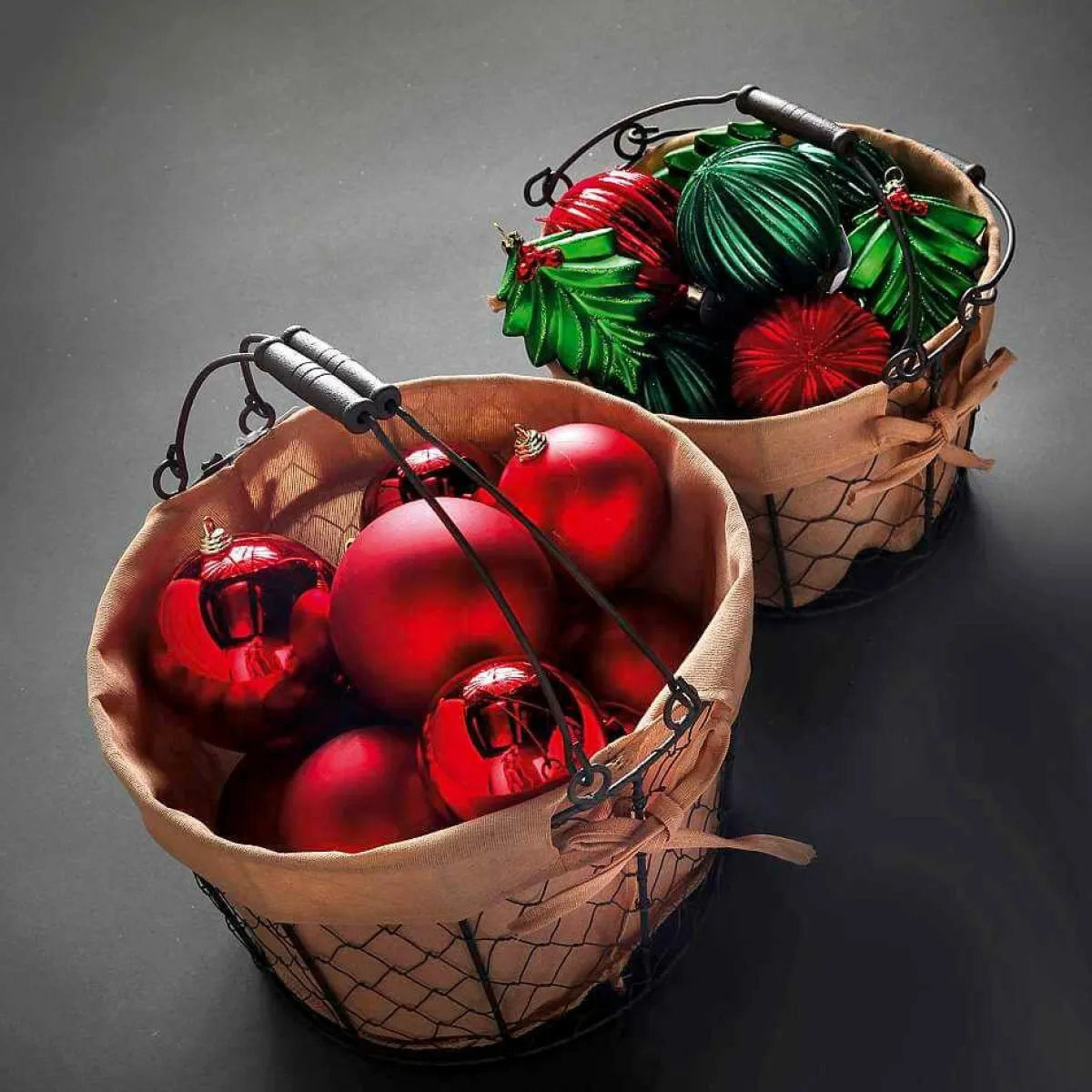 Ornement De Noël Red Velvet, 8 Cm, 2 Pièc-DecoWoerner Clearance