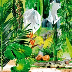 Palme De Palmier Géant Déco, Long. 180 Cm-DecoWoerner Discount