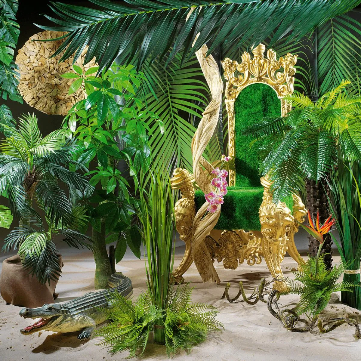 Palme De Palmier Géant Déco, 240 Cm-DecoWoerner Best