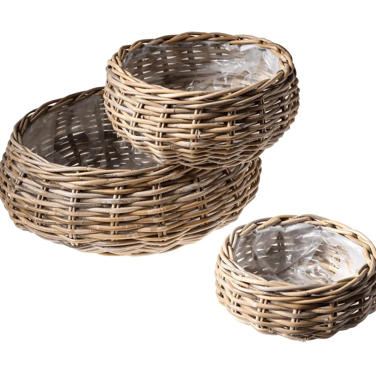 Panier à Plantes En Rotin-DecoWoerner