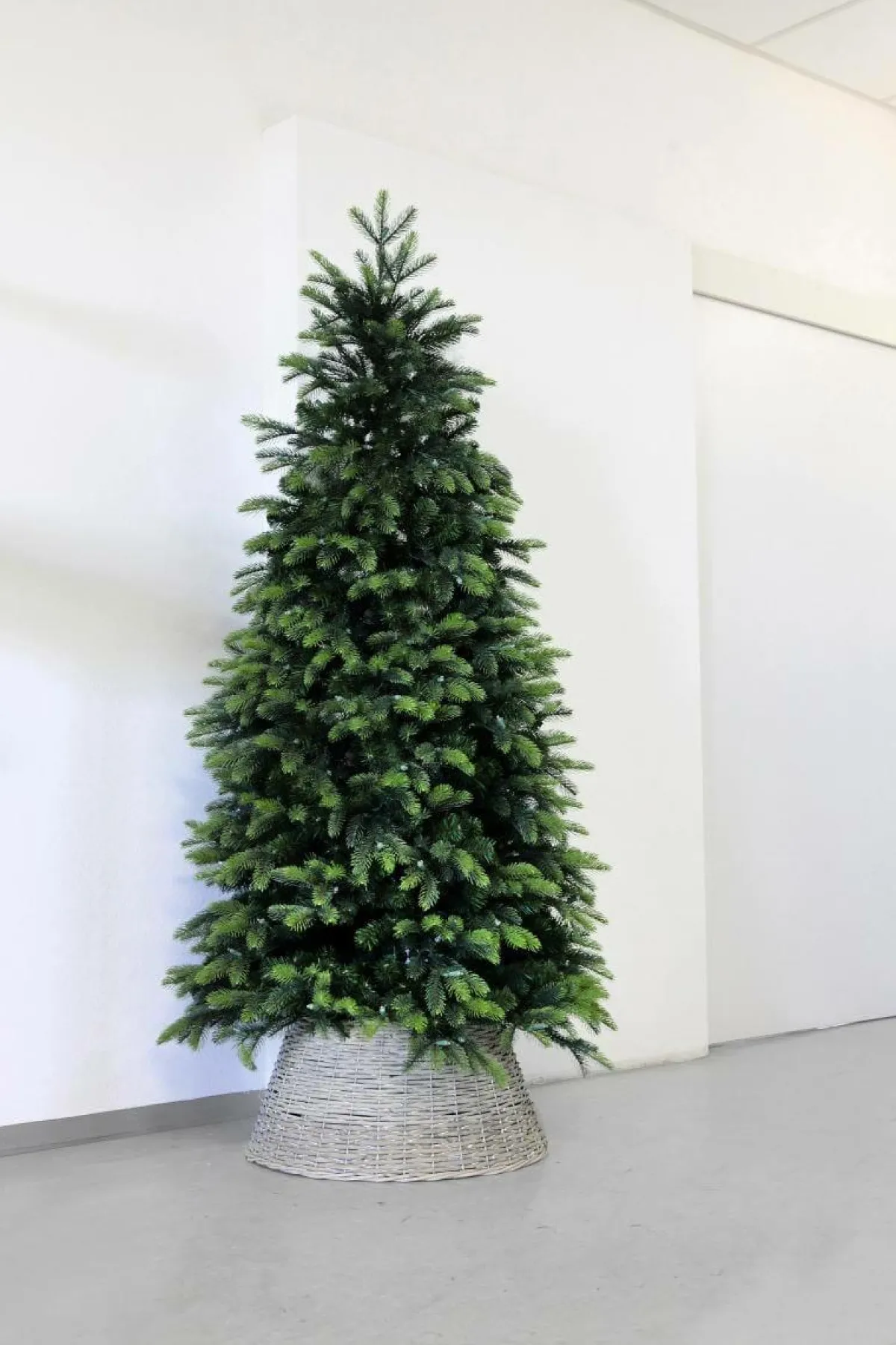 Panier D’osier Cache-pieds D’arbre De Noël, Ø 57 Cm-DecoWoerner Online