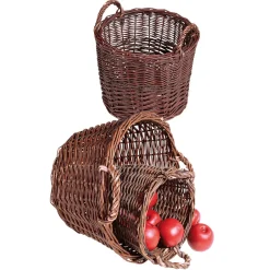 Panier En Osier 28 Cm-DecoWoerner Discount