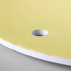 Panneau Déco Cercle 50 Cm Ø /jaune Pastel-DecoWoerner Outlet
