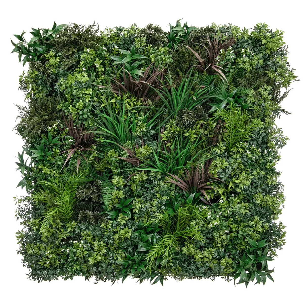 Panneau De Plantes Artificielles MIX Ignifugé 1 X 1 M B1-DecoWoerner Outlet