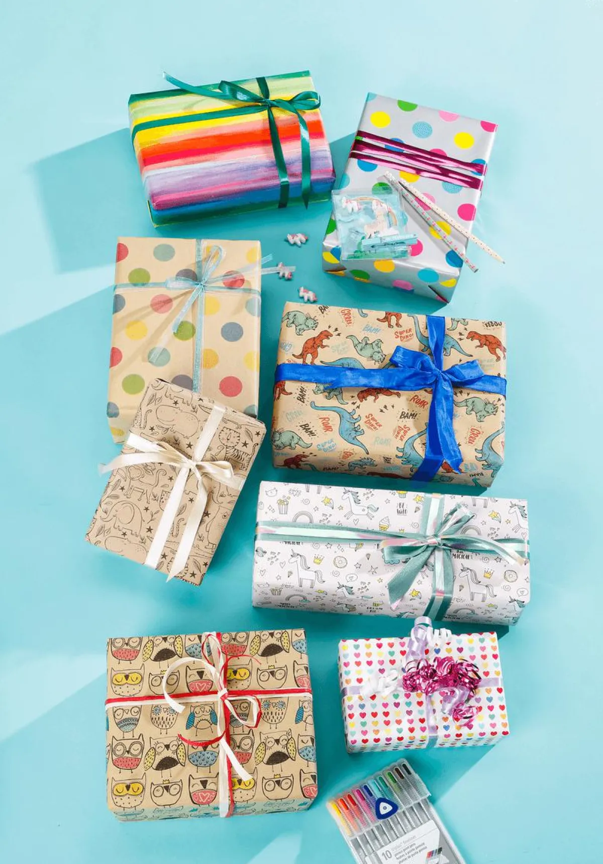 Papier Cadeau Animaux 70 Cm X 50 M-DecoWoerner New