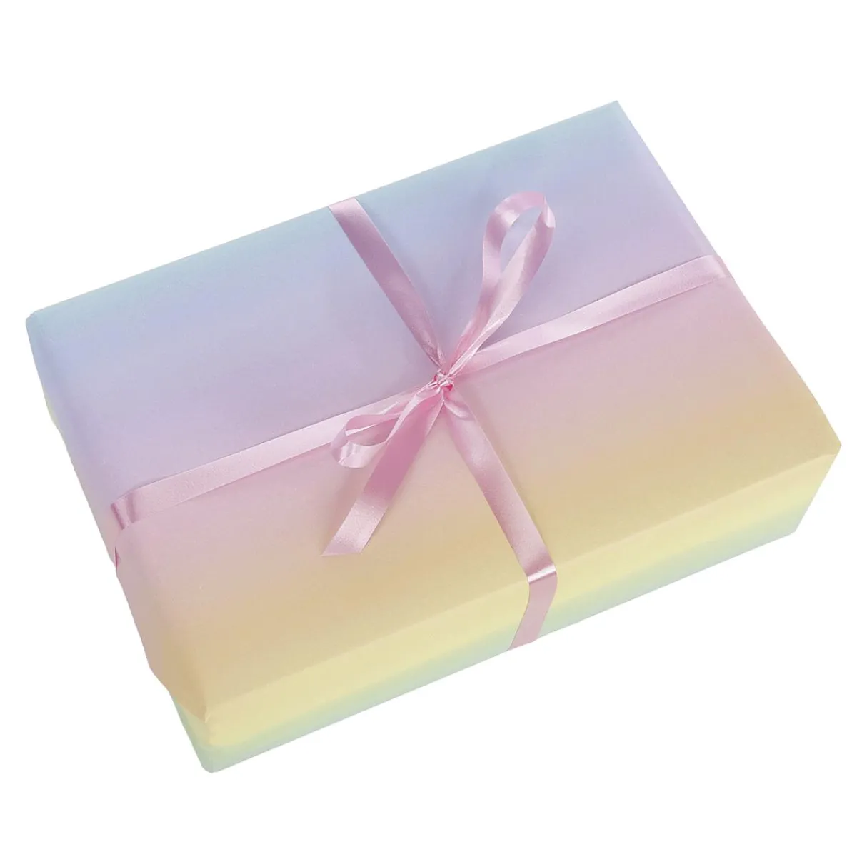 Papier Cadeau Arc-en-ciel Pastel, 70 Cm X 50 M-DecoWoerner Clearance