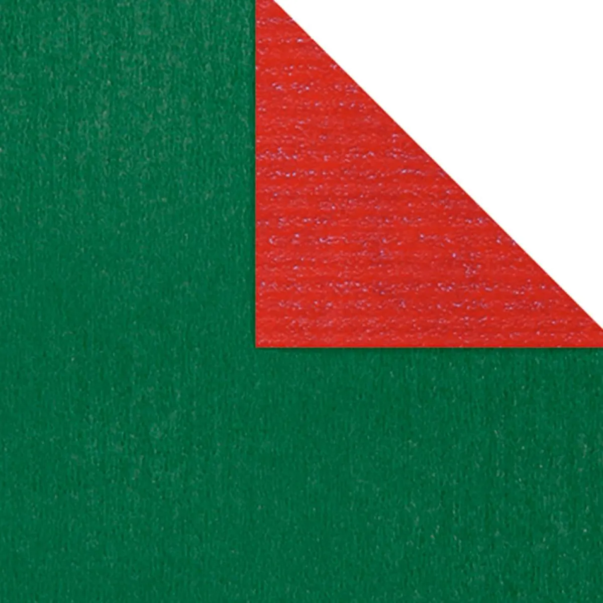 Papier Cadeau Bicolor Rouleau Rouge 50 Cm X 50 M-DecoWoerner